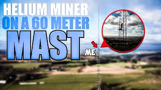 My Best Helium Miner Setup Yet Helium miner on a 60 Meter Antenna Huge Witness Area [upl. by Novoj511]