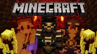 We travel to the nether for blaze rods  Minecraft [upl. by Ahseiyn]