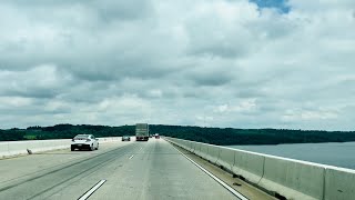 Millard Tydings Memorial Bridge Susquehanna River crossing [upl. by Seagraves]