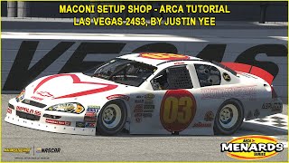 iRacing ARCA Las Vegas Guide to Qualifying and Race 24S3 [upl. by Anairdna406]