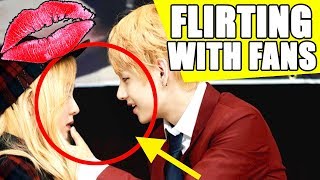 👄 BTS FLIRTING WITH FANS  BANGTAN BOYS FANSIGN ❤ [upl. by Bouley]