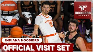 Alex Hemenway set to VISIT Indiana Basketball  Indiana Hoosiers Podcast [upl. by Ahsinom]