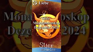 Stier LIEBE ❤️ Horoskop Dezember 2024 [upl. by Beverlee]