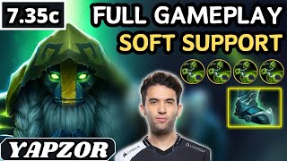 735c  Yapzor EARTH SPIRIT Soft Support Gameplay  Dota 2 Full Match Gameplay [upl. by Ramaj]