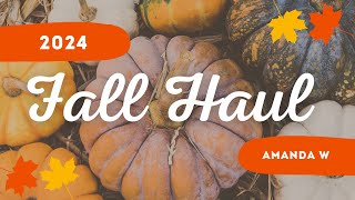 2024 Fall Haul Kirklands Marshalls Hobby Lobby and Walmart [upl. by Yv910]