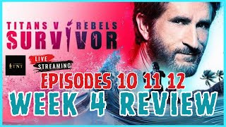 Australian Survivor  Titans vs Rebels  Week 4 Review [upl. by Talia]