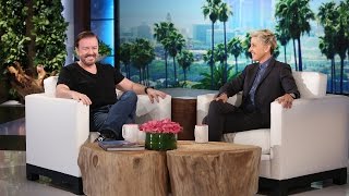 Ricky Gervais Talks Twitter and The Office [upl. by Cathy231]