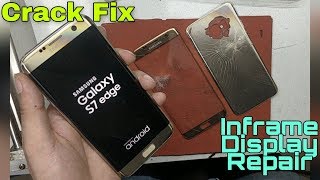 Samsung Galaxy S7 edge Crack Glass Replacement FrontBack  Disassembly [upl. by Loughlin]