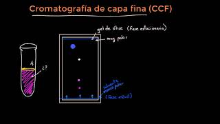 Cromatografía de capa fina [upl. by Akimas]