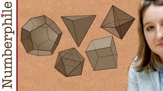 5 Platonic Solids  Numberphile [upl. by Saleme]