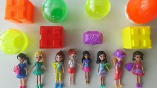 Polly Pocket Barbie Sürpriz Kombin Kıyafet Giydirme Oyunu Kombin Challenge [upl. by Tiduj]