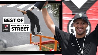 BEST OF Men’s Skateboard Street  X Games California 2023 [upl. by Nashbar23]