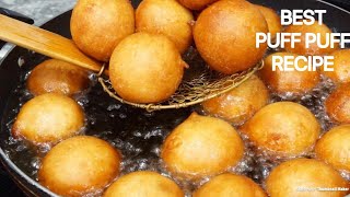 HOW TO MAKE NIGERIAN PUFF PUFF  BEST NIGERIAN PUFF PUFF RECIPE [upl. by Anitram]