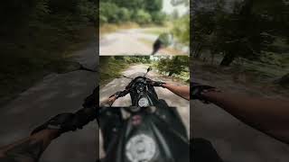 counter steering on a motorcycle isn’t difficult as it sounds motorcycle gopro motovlog bike [upl. by Aniri]