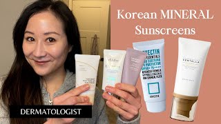 Dermatologist Favorite Korean Mineral Sunscreens  Dr Jenny Liu [upl. by Christoph]