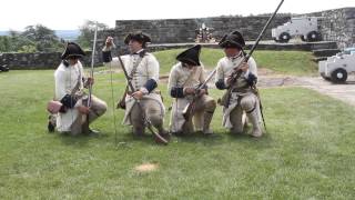 French Drill and Musket Demonstration [upl. by Norman]