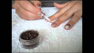 Proste zdobienie na krotkich paznokciach tutorial Simple nail art [upl. by Keppel]