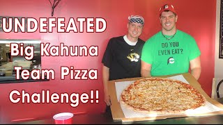 Undefeated BIG KAHUNA 29quot Pizza Challenge HW 4 [upl. by Belsky]