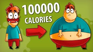 What if You Eat 100 000 Calories [upl. by Nylsoj293]