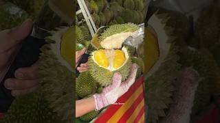 Durian Unboxing Master  Fruit Cutting Skills [upl. by Atihana]