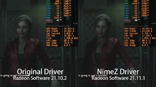 Radeon Software Driver 21102 vs NimeZ Driver 21111  Performance Comparison [upl. by Japheth144]