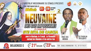 NEUVAINE DES CAS IMPOSSIBLES EN LHONNEUR DE STE RITA DE CASCIA Edition 2 [upl. by Idleman]