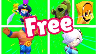 FREE Brawl Stars green screens [upl. by Adnouqal314]