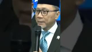 Konpers Menko Zulkifli Hasan Terkait Kebijakan Pangan [upl. by Iarised]