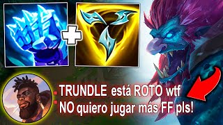 💀¡TRUNDLE TOP ESTÁ ROMPIENDO LITERALMENTE LA TEMPORADA 14 MIRA LO QUE LE HAGO A UN KSANTE  Aqxys [upl. by Ajtak]