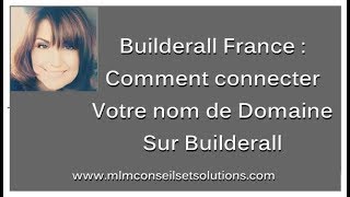 Builderall France  Comment connecter votre nom de domaine sur builderall [upl. by Friedland]