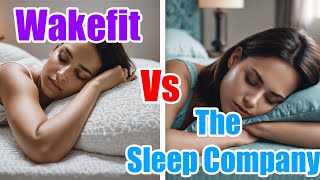 WakeFit Vs The Sleep Company Mattress Comparison 2024 [upl. by Cloe]