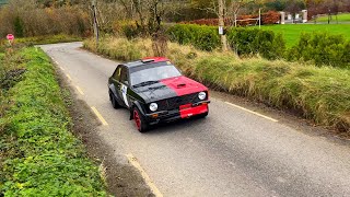 Kerry Winter Stages Rally 2024  Sideways  Retirements [upl. by Epoh]