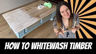 Learn How To Lighten Timber With A Paint Wash [upl. by Corissa90]