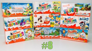 OLD Kinder Surprise Unboxing 8 Распаковка Старых Киндер Сюрпризов Выпуск 8 Alte ÜEi Unboxing 8 [upl. by Lawford]