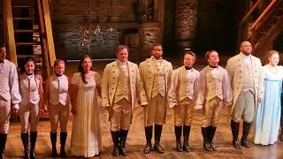 Hamilton 24092024 West End Curtain Call [upl. by Mohr]