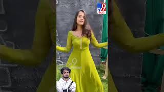 Deepthi Sunaina Cute Dance Video  TV9 [upl. by Anallij919]