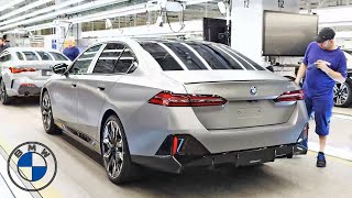 BMW 5 Series Production in Dingolfing Germany [upl. by Indira]