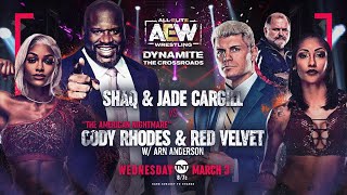 FULL MATCH  Cody Rhodes amp Red Velvet vs Shaq amp Jade Cargill AEW Dynamite March 3 2021 [upl. by Powder723]