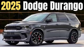 The New Dodge Durango 2025  First Look and Review [upl. by Holle856]