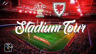 🏉 Principality Millennium Stadium Tour  The home of Welsh Rugby amp Wales Football ⚽ [upl. by Glaser744]