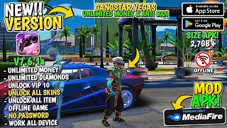 ​UPDATE  Gangstar Vegas Mod Apk v761a Latest Update 2024  Unlimited Money amp Unlock Vip 10 [upl. by Yde903]