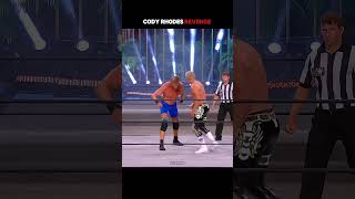 Cody Rhodes Gets Revenge On Jack Hager For Dustin Rhodes wwe aew shorts [upl. by Gherlein]