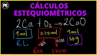 REACTIVO LIMITANTE y cálculos ESTEQUIOMÉTRICOS  EJERCICIOS RESUELTOS [upl. by Jenni]