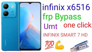 infinix x6516 frp umtinfinix x6516 frp umtinfinix smart 7 hd x6516 frp bypass android 12 [upl. by Nahtan]