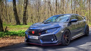 Honda Civic Type R FK8  Pops amp Bangs 💥 💥 💥 with Hondata [upl. by Yoong]