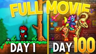 I Spent 100 Days in Terraria CALAMITY Death mode  Master Heres What Happened PAIN [upl. by Eillen997]