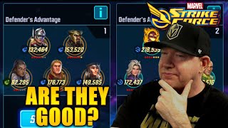 Hero Asgardians Good On Defense In CC Omega Red Is The Best  MARVEL Strike Force  MSF [upl. by Dell649]