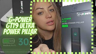 🔥Best Selling 🔥GPOWER GT19 Ultra Power Pillar Power Bank [upl. by Laefar66]