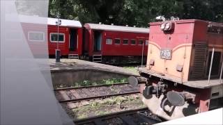 Coupling Locomotives into the Badullacolombo Express [upl. by Adnauqaj]