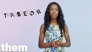 Angelica Ross Explains the History of the Word Transgender  InQueery  them [upl. by Ellehcin]